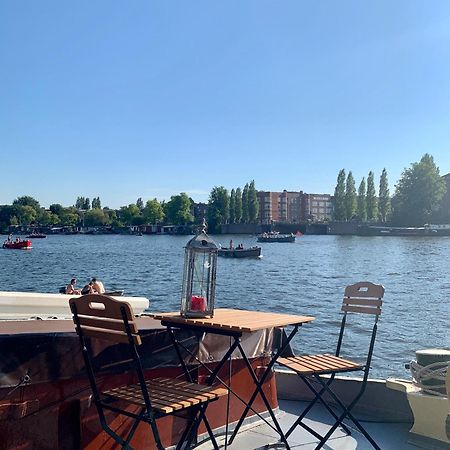 Ferienwohnung Houseboat In Amsterdam Exterior foto