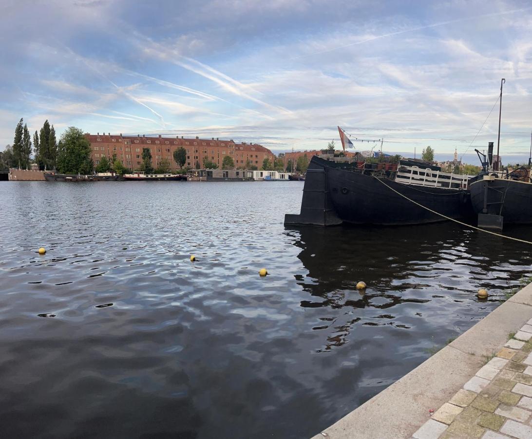 Ferienwohnung Houseboat In Amsterdam Exterior foto