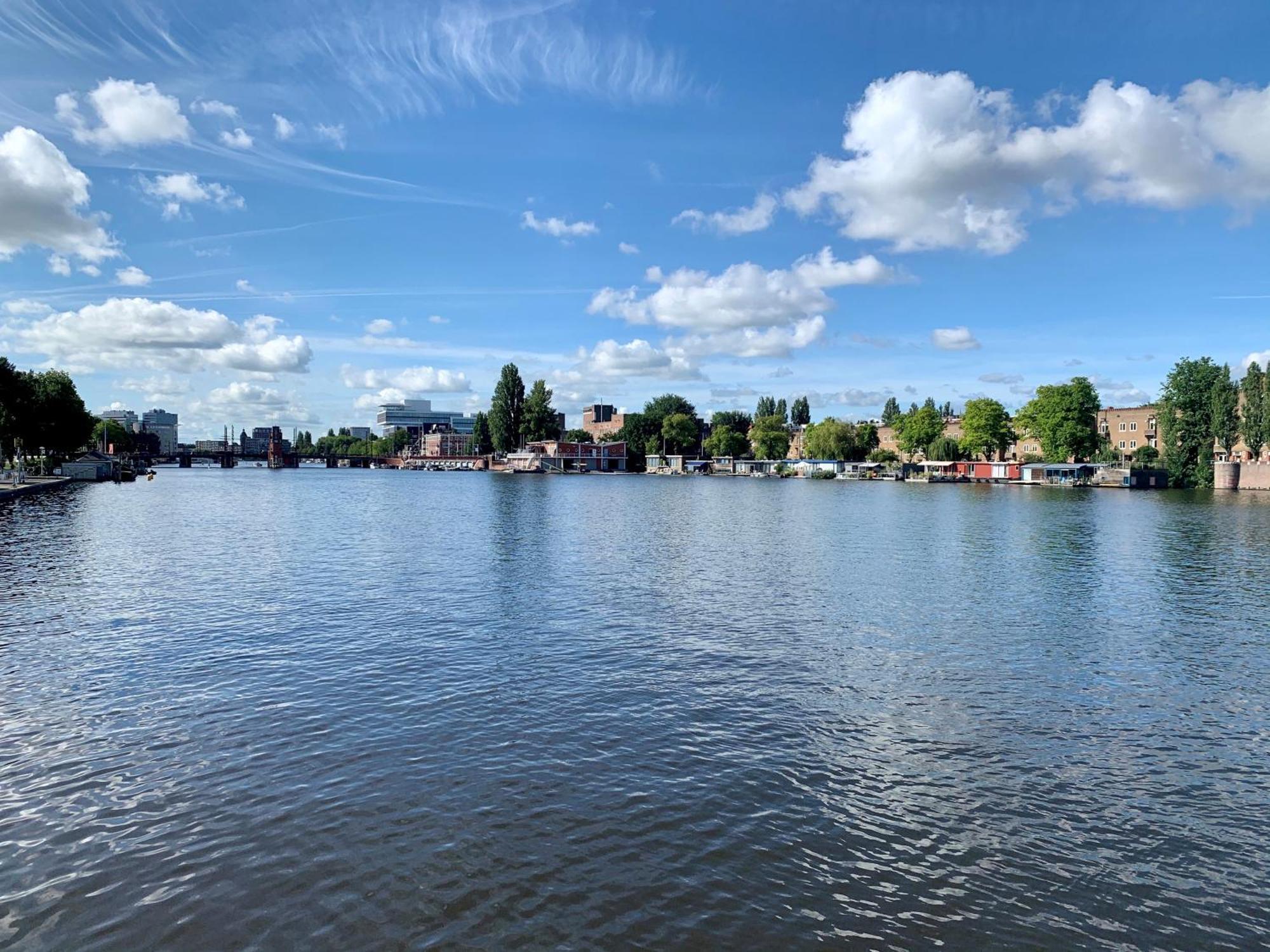 Ferienwohnung Houseboat In Amsterdam Exterior foto