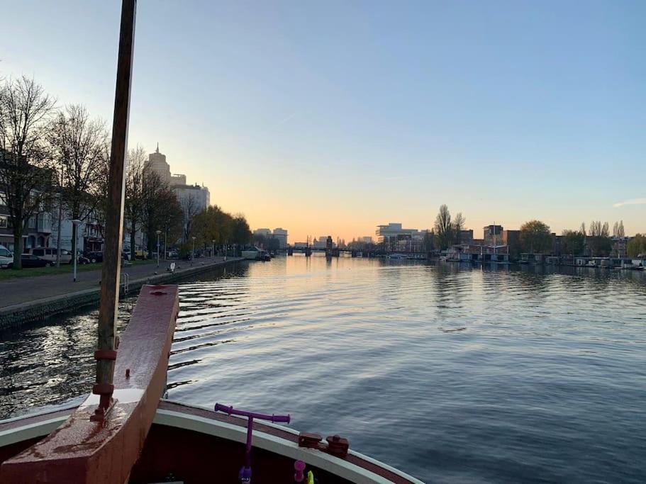 Ferienwohnung Houseboat In Amsterdam Exterior foto